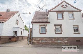 Doppelhaushälfte kaufen in 66538 Neunkirchen, STORCHENNEST - renovierungsbedürftige Doppelhaushälfte mit Garten & Garage in Neunkirchen!