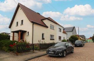 Haus kaufen in 06388 Edderitz, Sofort wohlfühlen: 5-Zi.-DHH inkl. Werkstatt in Edderitz