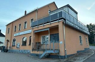 Mehrfamilienhaus kaufen in 09387 Jahnsdorf, Jahnsdorf/Erzgebirge - Mehrfamilienhaus mit Gewerbeeinheit Garten Parkplätze uvm.