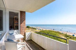 Wohnung kaufen in 25938 Wyk auf Föhr, Mehr Meerblick geht nicht....Ferienwohnung in erster Strandlage mit direktem Blick auf die Nordsee!