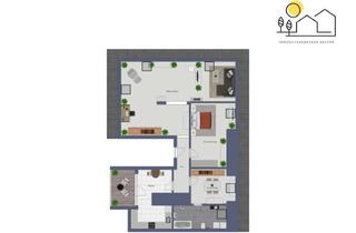 Wohnung kaufen in 86551 Aichach, Traumhafte Dachgeschosswohnung mit Dachterrasse und Blick ins Grüne – inclusive Stellplatz + Carport