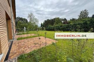 Wohnung kaufen in 16775 Großwoltersdorf, IMMOBERLIN.DE - Frisch sanierte Wohnung mit Hauscharakter, Südterrasse & -garten