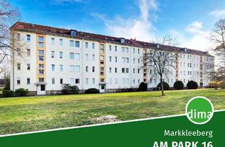 Wohnung kaufen in Am Park 16, 04416 Markkleeberg, Ruhig gelegene, vermietete WE nähe See mit sep. Küche, Tageslichtbad mit Wanne, Keller etc.