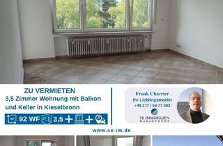 Wohnung mieten in 75249 Kieselbronn, 3,5 Zimmer Wohnung in Kieselbronn