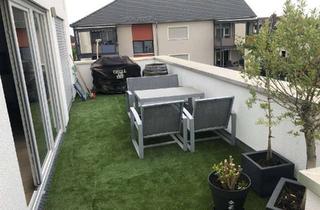 Penthouse mieten in 65462 Ginsheim-Gustavsburg, Exklusives 3-Zimmer-Penthouse mit großer Süd-Dachterrasse, Luxusküche & 2 Stellplätzen