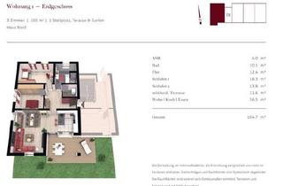 Wohnung mieten in 01662 Meißen, Geschmackvolle 3-Raum-EG-Wohnung mit Terrasse in Meißen