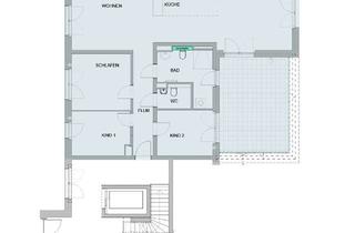 Wohnung mieten in Gertrud-Koch-Straße 15, 50737 Weidenpesch, Erstbezug einer 4 -Zimmer-Neubauwohnung im 3.OG mit Dachterrasse in Weidenpesch – barrierefrei!