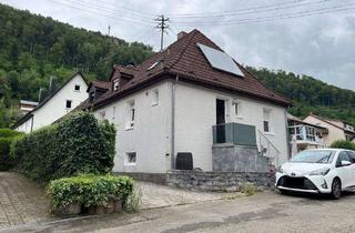 Doppelhaushälfte kaufen in 73111 Lauterstein, Doppelhaushälfte mit Garten und 2 PKW-Stellplätzen in Lauterstein-Weißenstein