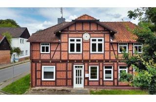 Haus kaufen in 29303 Bergen, Fachwerkhaus mit Nebengebäuden, Stall & Werkstatt – Ideal für Visionäre
