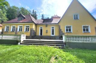 Villa kaufen in 94032 Innstadt, Schlossähnliche Villa in Alleinlage wartet darauf aus dem Dornröschenschlaf geweckt zu werden