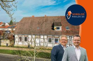 Haus kaufen in 39343 Bregenstedt, Sanierungsbedürftiges Fachwerkhaus mit Potential