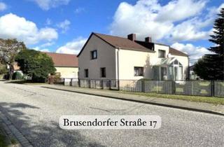 Einfamilienhaus kaufen in Brusendorfer Straße 17, 15749 Mittenwalde, Schönes Einfamilienhaus 4 Z. + Einliegerwohnung 2 Z. PROV.FREI, Hof, Garage und Garten in Brusendorf