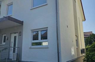 Haus mieten in 69514 Laudenbach, Reihenendhaus in Laudenbach – kernsaniert, energieeffizient, mit Garten, Garage & Stellplatz