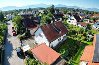 Grundstück zu kaufen in 82377 Penzberg, ZENTRAL UND INDIVIDUELL - Baugrundstück mit Altbestand in Penzberg