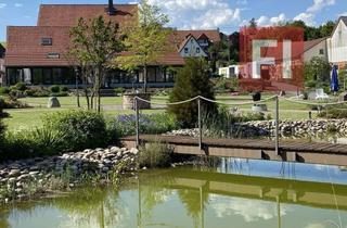 Gewerbeimmobilie kaufen in 36323 Grebenau, Hochwertiges Lofthaus - Büro- und Wohngebäude in parkähnlichem Garten!