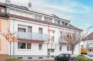Wohnung kaufen in Neckarstraße 60a, 76199 Weiherfeld-Dammerstock, *OHNE MAKLER* Stilvolle, sehr gepflegte, möblierte 3-Zi-Wo, ZWEI Balkone + Garage + Keller