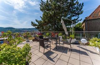 Penthouse kaufen in 07743 Nord, Jenas schönste Aussichten – Exklusive Penthousewohnung mit 40 m² Sonnenterrasse