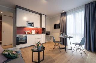Wohnung mieten in Spenerstraße 10, 10557 Tiergarten, zentral gelegenes, möbliertes Mikroapartment*EBK*Parkett*Balkon*ruhige Lage in Berlin-Mitte