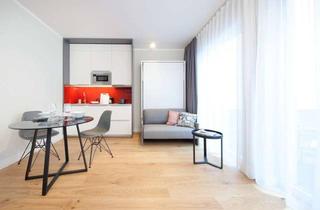 Immobilie mieten in Spenerstraße 10, 10557 Tiergarten, zentral gelegenes Mikroapartment*EBK*Parkett*Terrasse*ruhige Lage in Berlin-Mitte