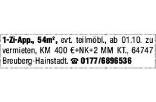 Wohnung mieten in 64747 Breuberg, Mietwohnungen, Odenwaldkreis