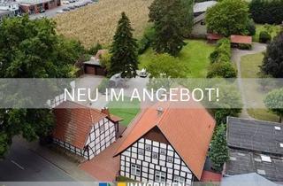 Haus kaufen in 32351 Stemwede, Stemwede-Dielingen - Charme, Geschichte & Perspektive - Fachwerkliegenschaft mit Seele in Stemwede-Dielingen!