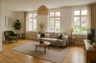 Loft kaufen in 76344 Eggenstein-Leopoldshafen, Stilvolle Altbauwohnung mit Loftcharakter – 4 Zimmerwohnung mit Balkon und historischem Charme!