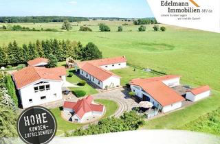 Gewerbeimmobilie kaufen in 18182 Gelbensande, Eine Perle in Alleinlage! Idyllisches Landhotel mit 3 Gebäuden, 11 Zimmer, 3 Wohnungen & 26 Betten!