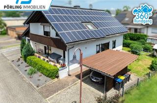 Haus kaufen in 56295 Rüber, Großzügiges Zweifamilienhaus mit vermieteten Wohneinheiten, PV-Anlage & Garten – PROVISIONSFREI