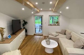 Wohnung kaufen in 83233 Bernau, kernsanierte 2 Zimmer Maisonette Wohnung mit Garten und Garage