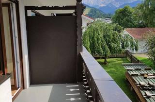 Wohnung mieten in 82467 Garmisch-Partenkirchen, Freundliche 2,5-Zimmer-Wohnung mit Balkon ohne Einbauküche in Garmisch-Partenkirchen