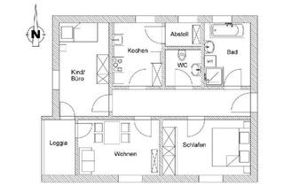 Wohnung kaufen in 91541 Rothenburg, Rothenburg ob der Tauber - 3-Zimmerwohnung