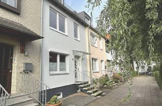 Reihenhaus kaufen in 28755 Bremen, Bremen / Aumund - PURNHAGEN-IMMOBILIEN - Gepflegtes Reihenmittelhaus mit Garten in ruhiger Sackgassenlage von Aumund