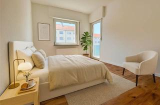 Wohnung kaufen in 69181 Leimen, Erstbezug nach Kernsanierung - Helle 3 Zimmer-Wohnung mit Balkon und PKW-Stellplatz