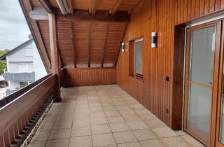 Wohnung mieten in 75233 Tiefenbronn, Modernisierte 3-Zimmer-DG-Wohnung mit Balkon und Garage zur Erstvermietung