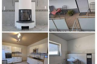 Wohnung mieten in 35641 Schöffengrund, Erstbezug nach Sanierung mit Balkon+Kaminofen. Helle 3-ZKB-EG-Wohnung mit geh. Innenausstattung