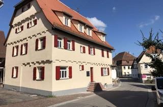 Wohnung mieten in Vordere Straße 17, 71263 Weil der Stadt, EG-Wohnung in einer Denkmal-Immobilie in Weil der Stadt, Merklingen