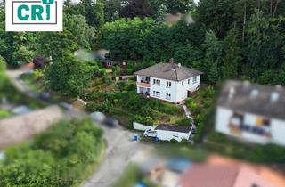 Einfamilienhaus kaufen in 35288 Wohratal, Panoramablick trifft Gemütlichkeit – Einfamilienhaus mit Einliegerwohnung, Garten & Kamin in idyllis