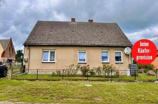 Einfamilienhaus kaufen in 17321 Plöwen, HORN IMMOBILIEN ++ hübsch modernisiertes Einfamilienhaus in Plöwen bei Löcknitz
