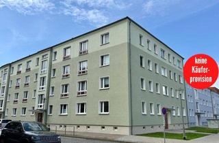 Wohnung kaufen in 17033 Neubrandenburg, HORN IMMOBILIEN++ Neubrandenburg Stadtzentrum, helle 2-Raum Eigentumswohnung -nicht vermietet-