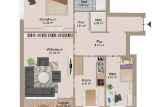 Wohnung kaufen in 32584 Löhne, Attraktive Eigentumswohnung mit Balkon in gefragter Lage von Löhne-Gohfeld!