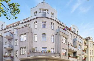 Wohnung kaufen in Bosepark, 12103 Tempelhof, Altbaucharme am Bosepark – Stilvolle 3-Zimmer-Wohnung mit Balkon ins Grüne