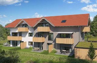 Wohnung kaufen in 83329 Waging am See, Wohnen wo andere Urlaub machen - Neubau mit 9 Einheiten am Waginger See