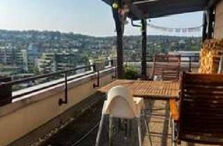 Penthouse mieten in Gustav-Mahlerstr 14, 70195 Botnang, Außergewöhnliche, vollst. renovierte 3,5 Zimmer-Penthouse-Wohnung mit Kaminofen große Dachterrasse