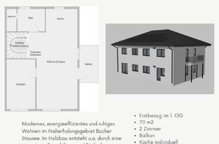 Lofts mieten in Gartenweg, 73492 Rainau, Geräumige 2-Zimmer Wohnung mit Loftcharakter in Rainau