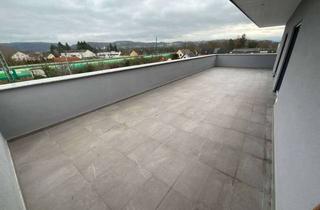 Wohnung mieten in 56170 Bendorf, Eine moderne Wohnung mit einem großen Balkon