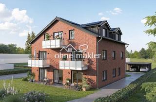 Wohnung kaufen in 21037 Hamburg, Leben an der Elbe! Neubau, 5-Zimmer Dachgeschosswohnung mit Blick auf die Elbe, Balkon und Garten