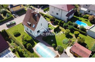 Einfamilienhaus kaufen in 04178 Leipzig, PROVISIONSFREI - mit Keller, großem Grundstück, Pool, und vielen Möglichkeiten