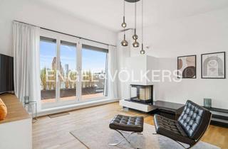 Penthouse mieten in 60594 Sachsenhausen-Nord, Exklusiv möbliertes Penthouse mit Blick über Frankfurt