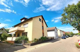 Haus kaufen in 76149 Neureut, GUT VERMIETETES 3 FAMILIENHAUS MIT BALKONEN, TAGESLICHTBÄDERN UND GARAGEN...