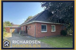 Einfamilienhaus kaufen in 25926 Ladelund, Einfamilienhaus mit Vollkeller und Garage nahe der dänischen Grenze